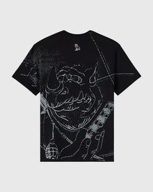 Mens | Teenage Mutant Ninja Turtles All Over Print Tee | Black