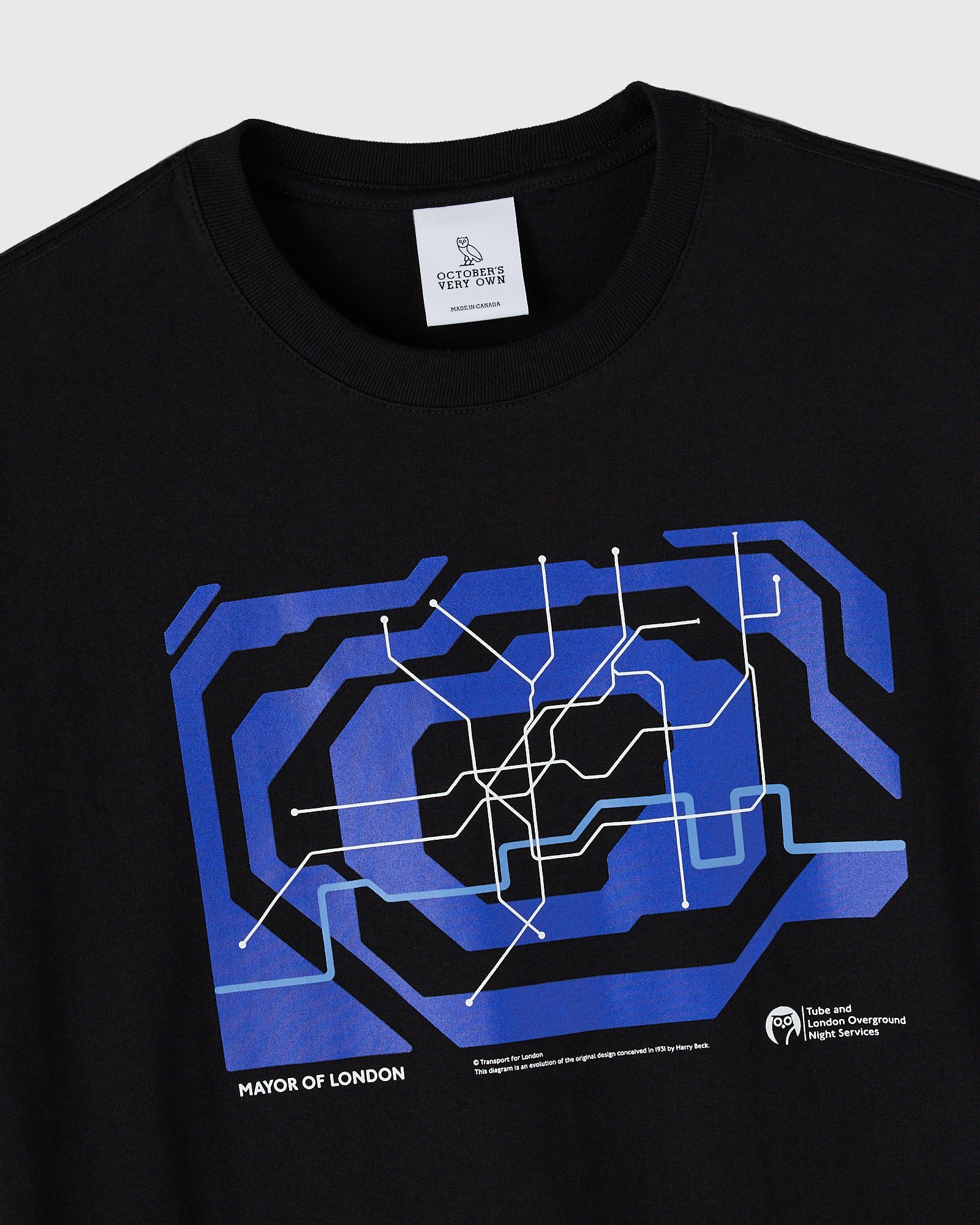 Mens | Night Tube Tee | Black