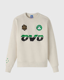 Mens | NBA Boston Celtics Crewneck | Pearl Grey