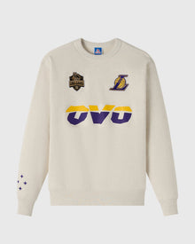 Mens | NBA Los Angeles Lakers Crewneck | Pearl Grey
