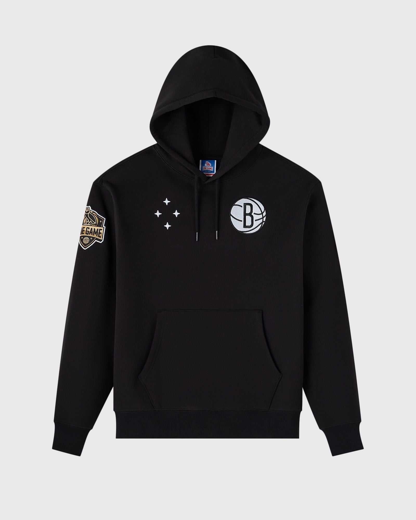 Mens | NBA Brooklyn Nets Hoodie | Black