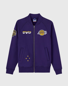 Mens | NBA Los Angeles Lakers Fleece Jacket | Purple