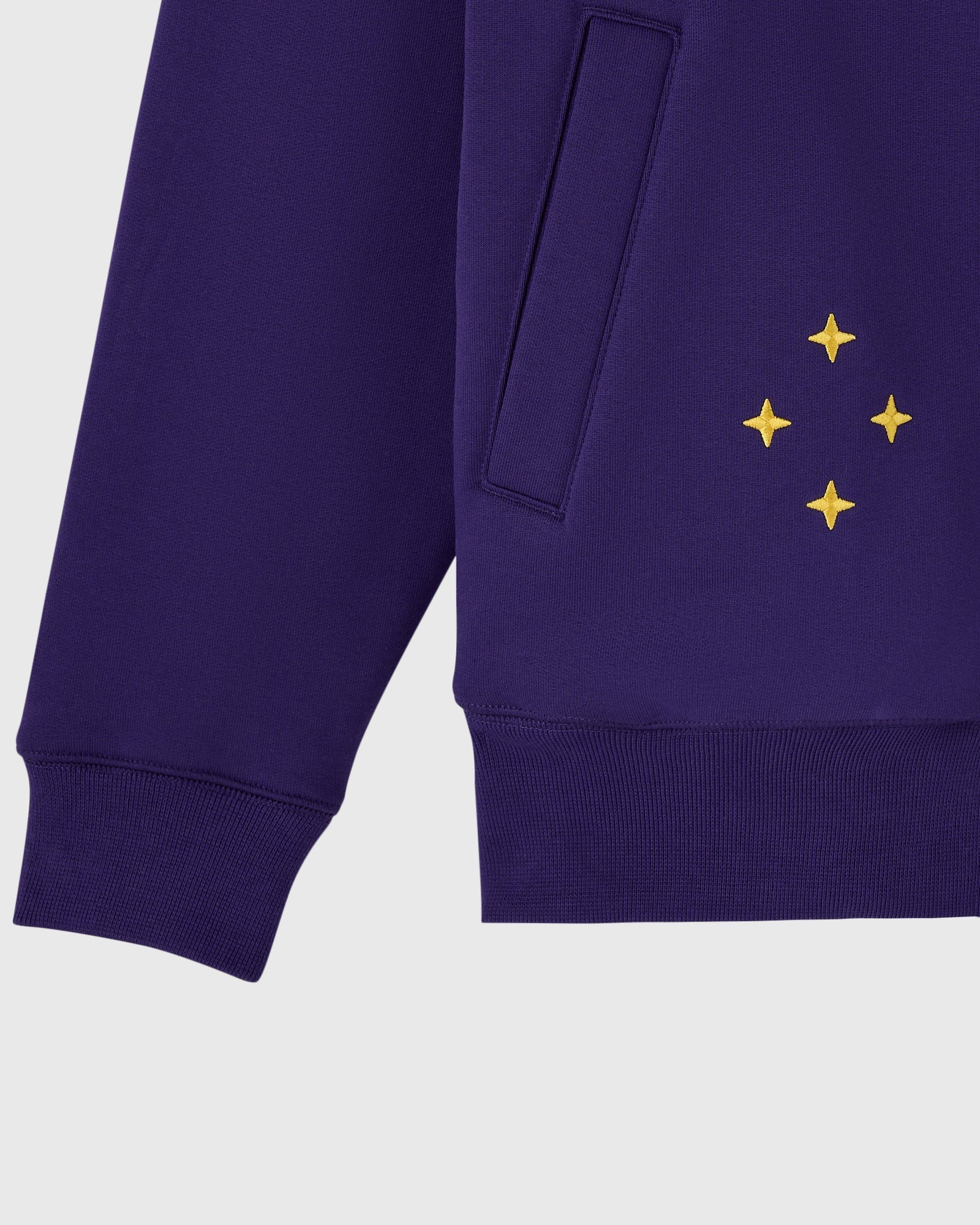 Mens | NBA Los Angeles Lakers Fleece Jacket | Purple