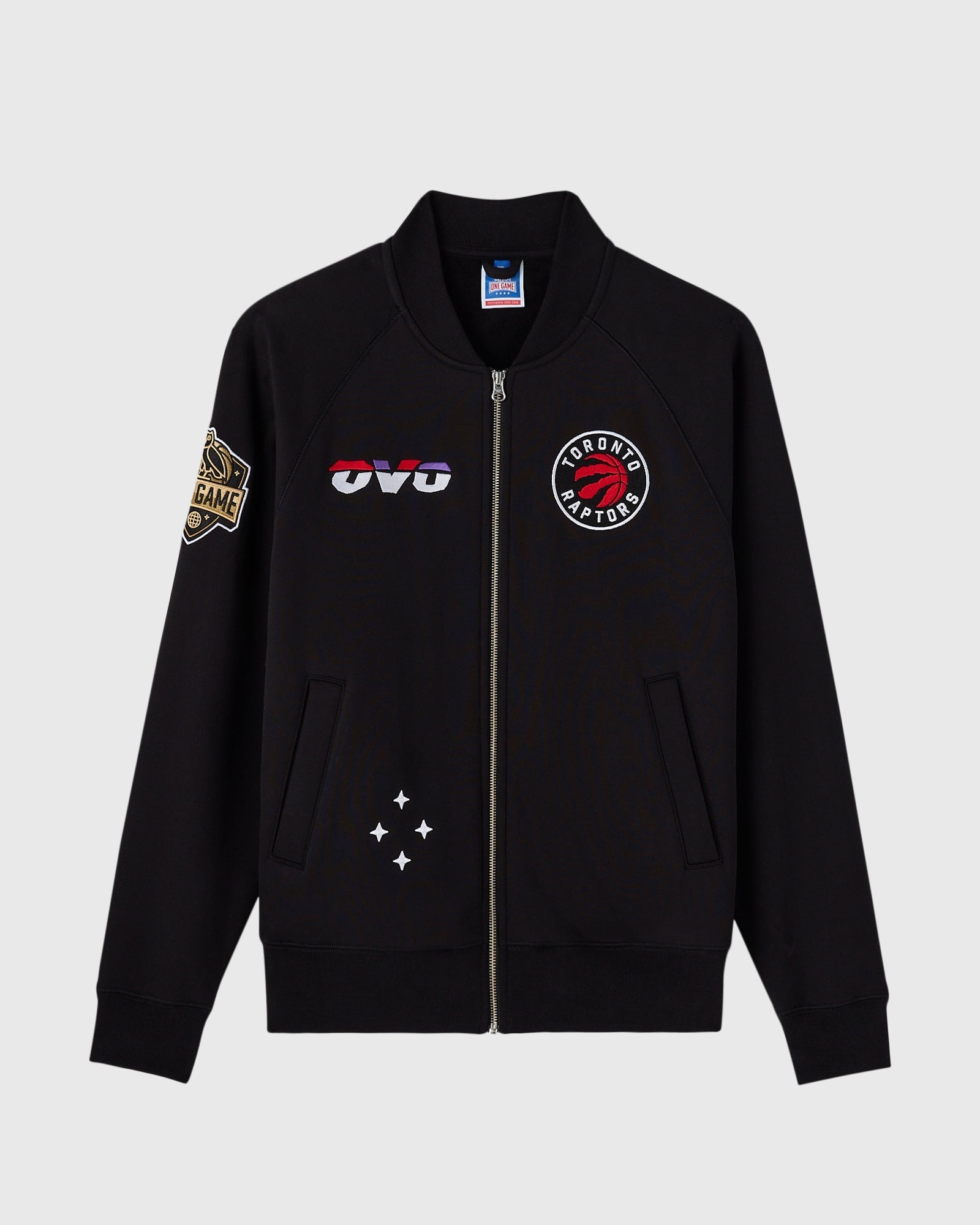 Mens | NBA Toronto Raptors Fleece Jacket | Black