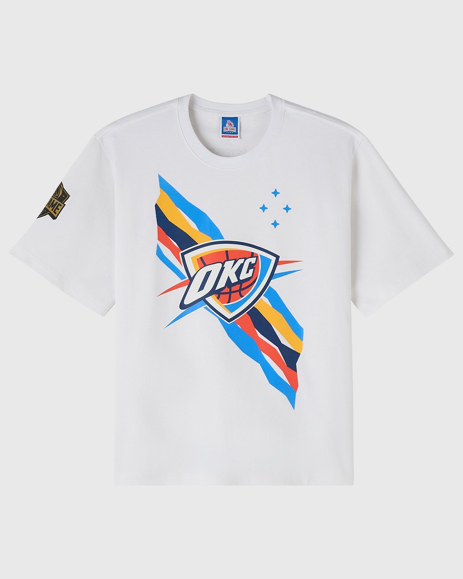 Mens | NBA Oklahoma City Thunder Tee | White