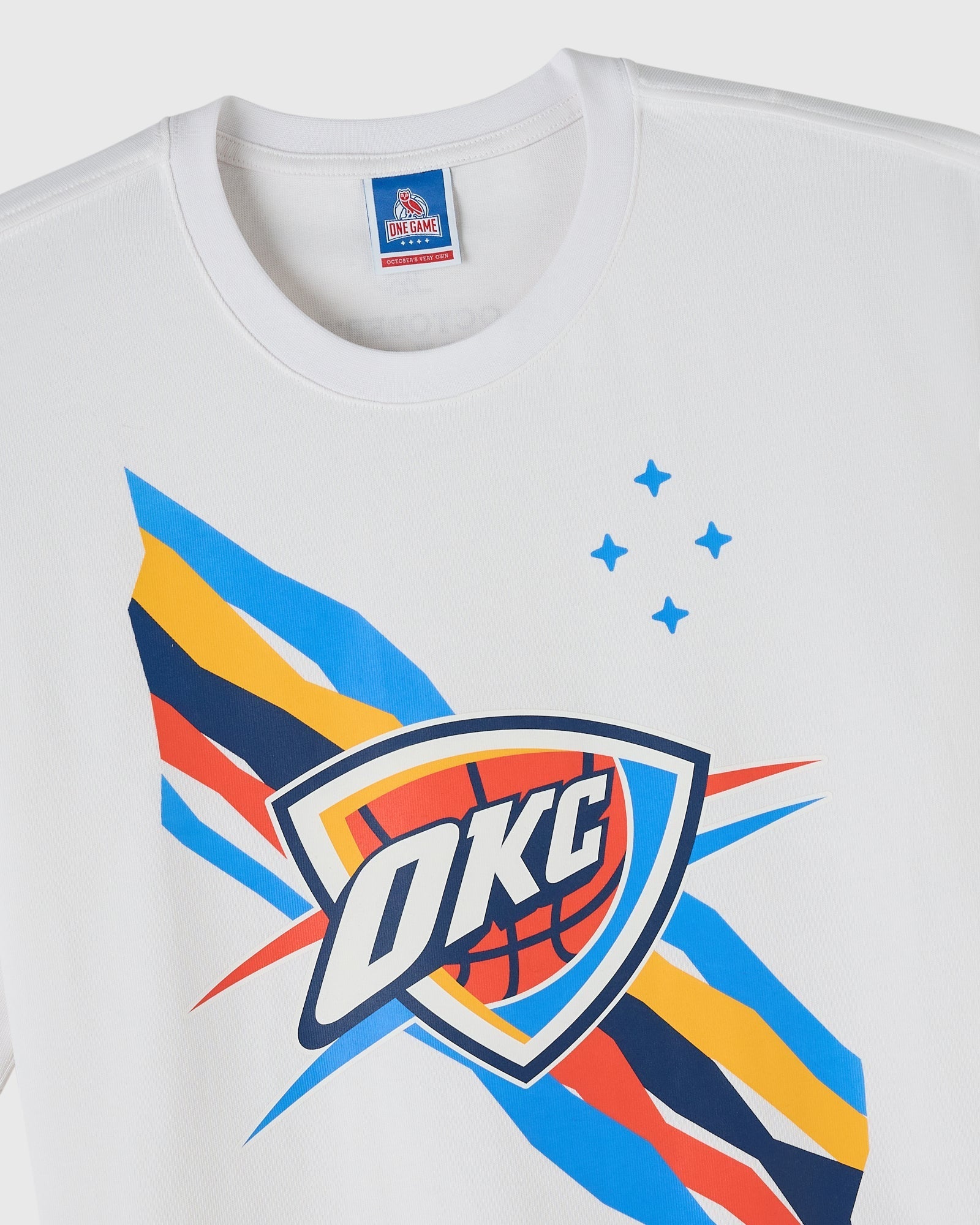 Mens | NBA Oklahoma City Thunder Tee | White