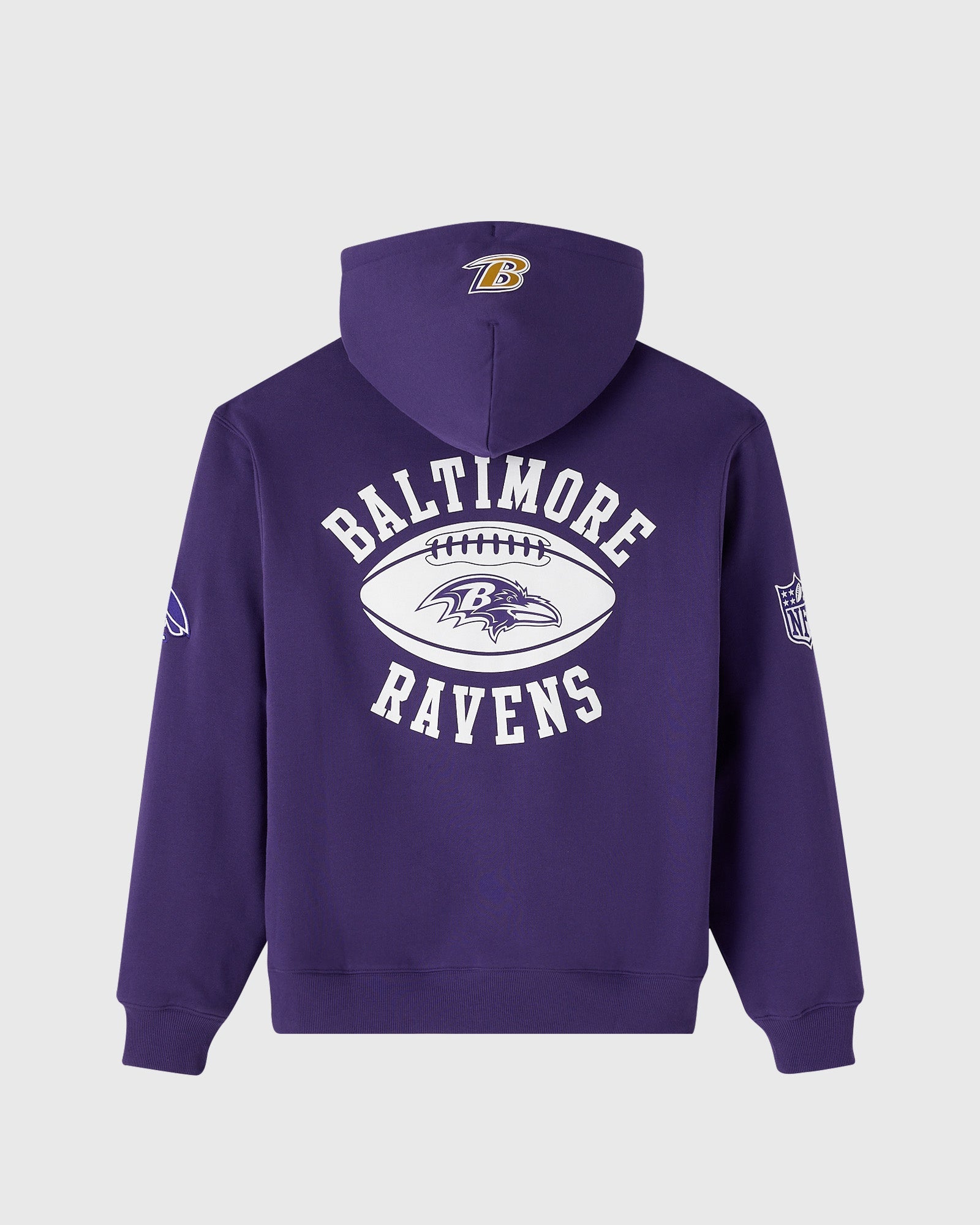 Mens | NFL Baltimore Ravens Waffle Lined Hoodie | Purple