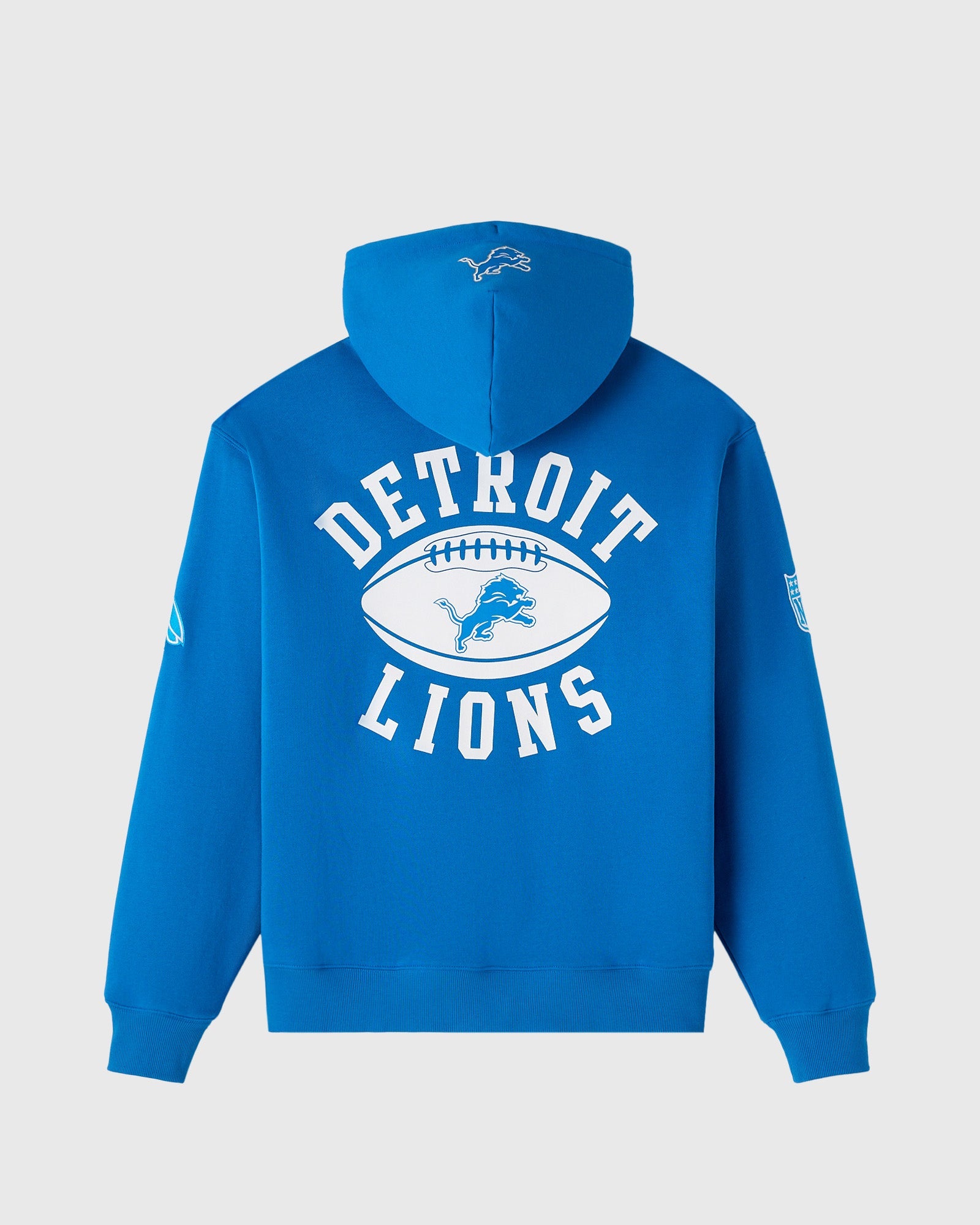 Mens | NFL Detroit Lions Waffle Lined Hoodie | Blue