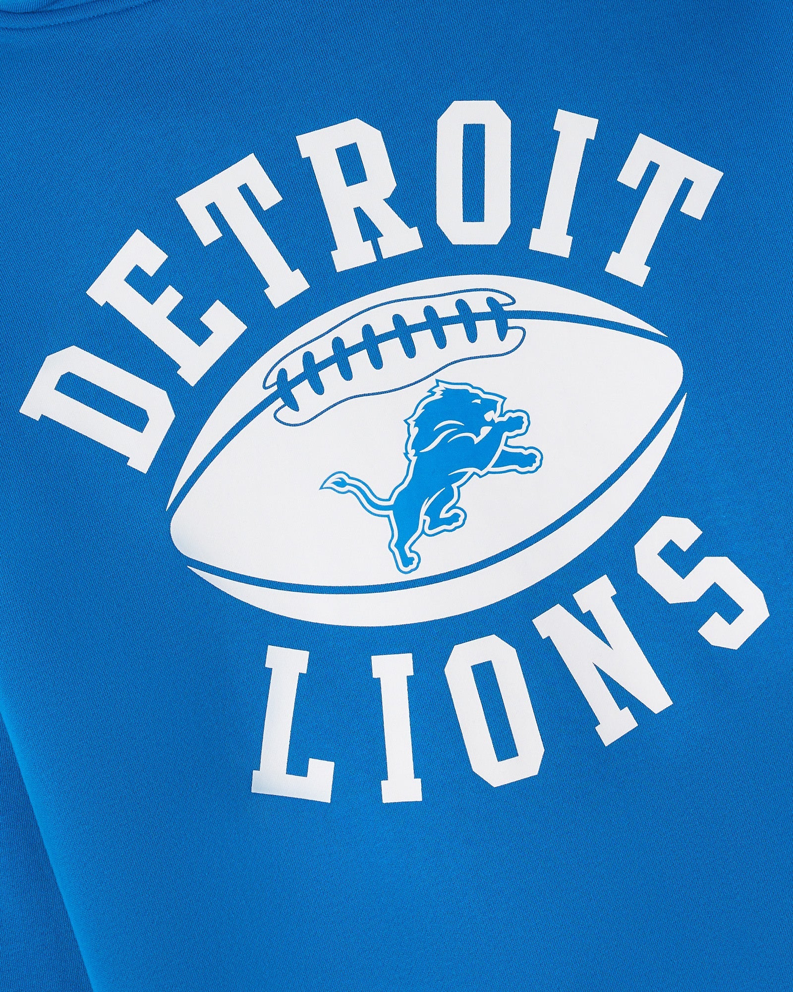 Mens | NFL Detroit Lions Waffle Lined Hoodie | Blue