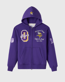Mens | NFL Minnesota Vikings Waffle Lined Hoodie | Purple