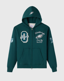 Mens | NFL Philadelphia Eagles Waffle Lined Hoodie | Green