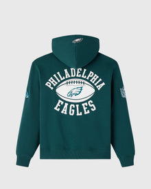 Mens | NFL Philadelphia Eagles Waffle Lined Hoodie | Green