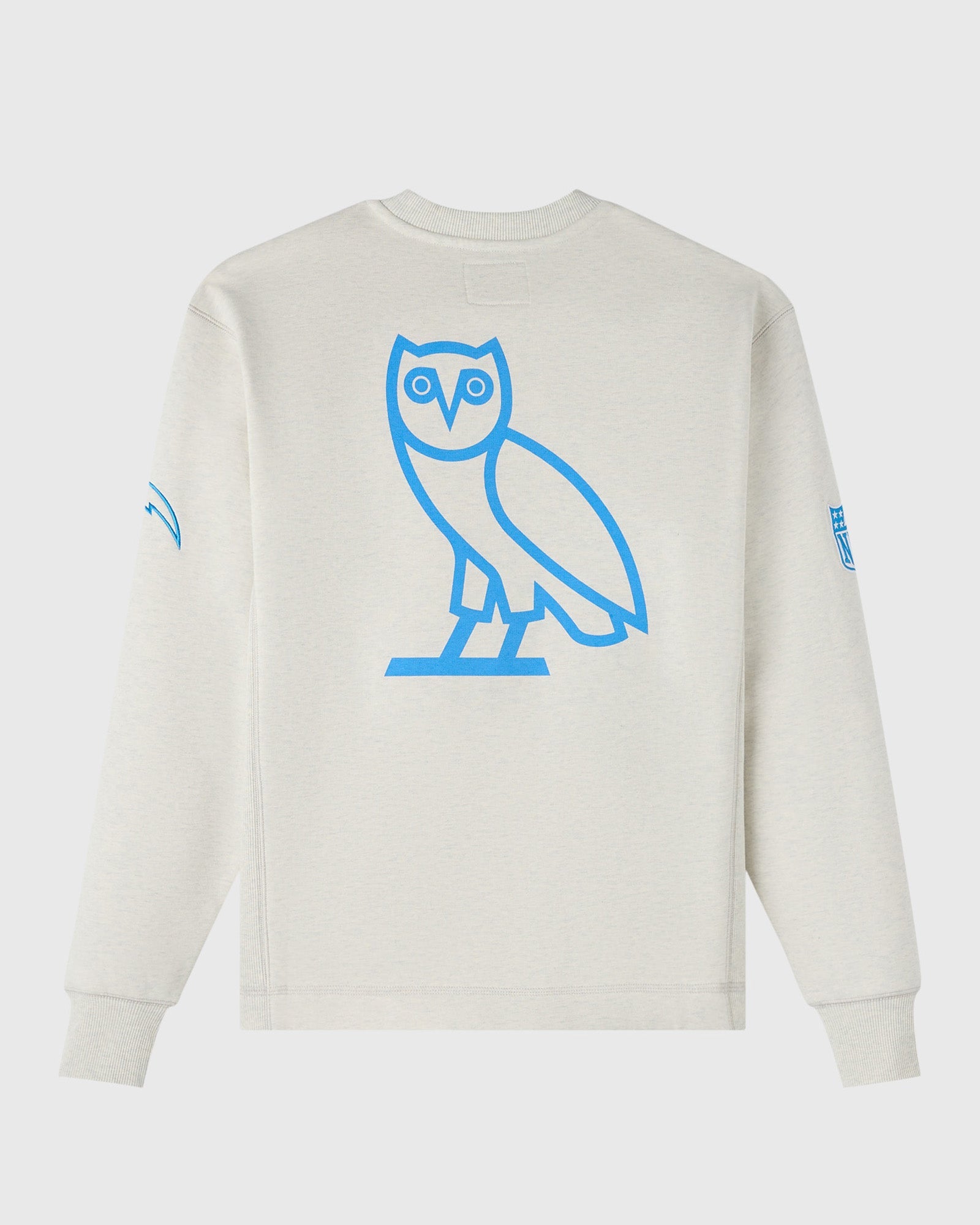 Mens | NFL Los Angeles Chargers Crewneck | Ash Heather Grey