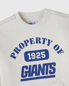 Mens | NFL New York Giants Crewneck | Ash Heather Grey