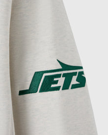 Mens | NFL New York Jets Crewneck | Ash Heather Grey