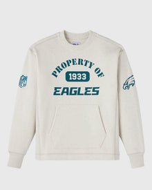 Mens | NFL Philadelphia Eagles Crewneck | Ash Heather Grey