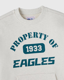 Mens | NFL Philadelphia Eagles Crewneck | Ash Heather Grey
