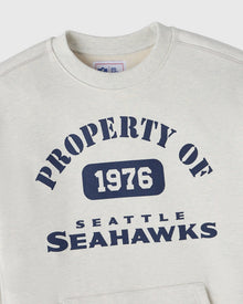 Mens | NFL Seattle Seahawks Crewneck | Ash Heather Grey
