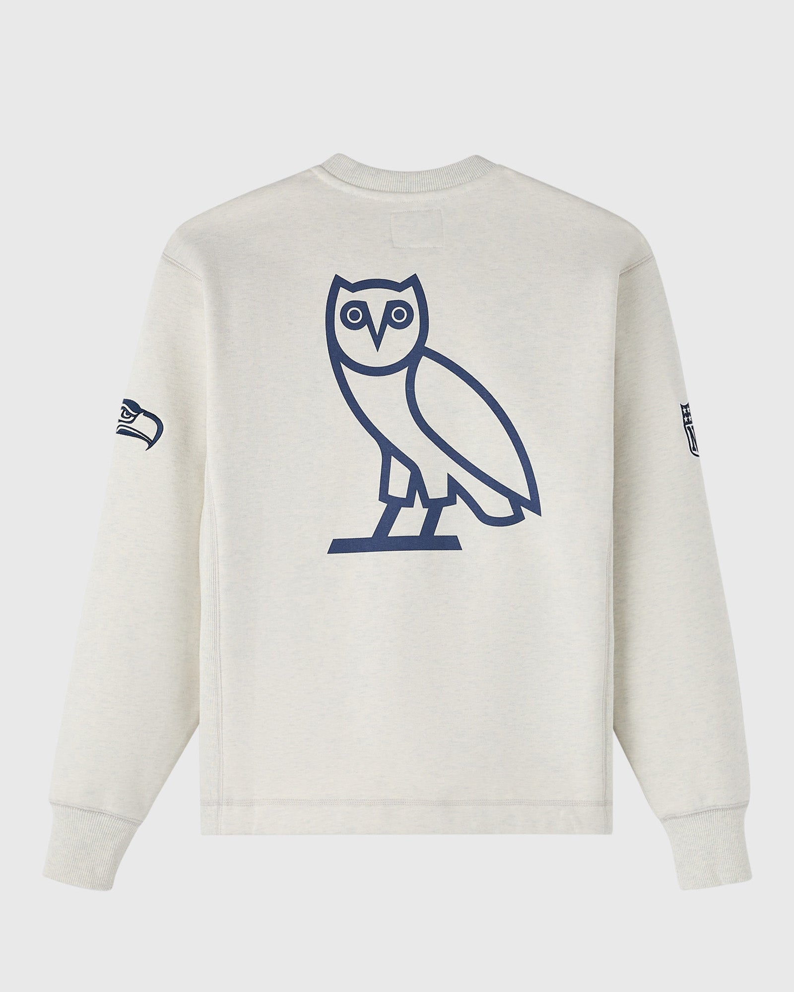 Mens | NFL Seattle Seahawks Crewneck | Ash Heather Grey