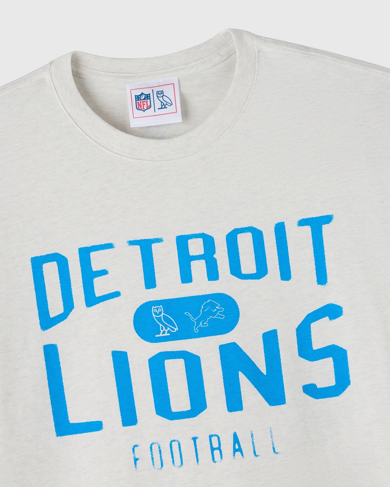 Mens | NFL Detroit Lions Tee | Ash Heather Grey