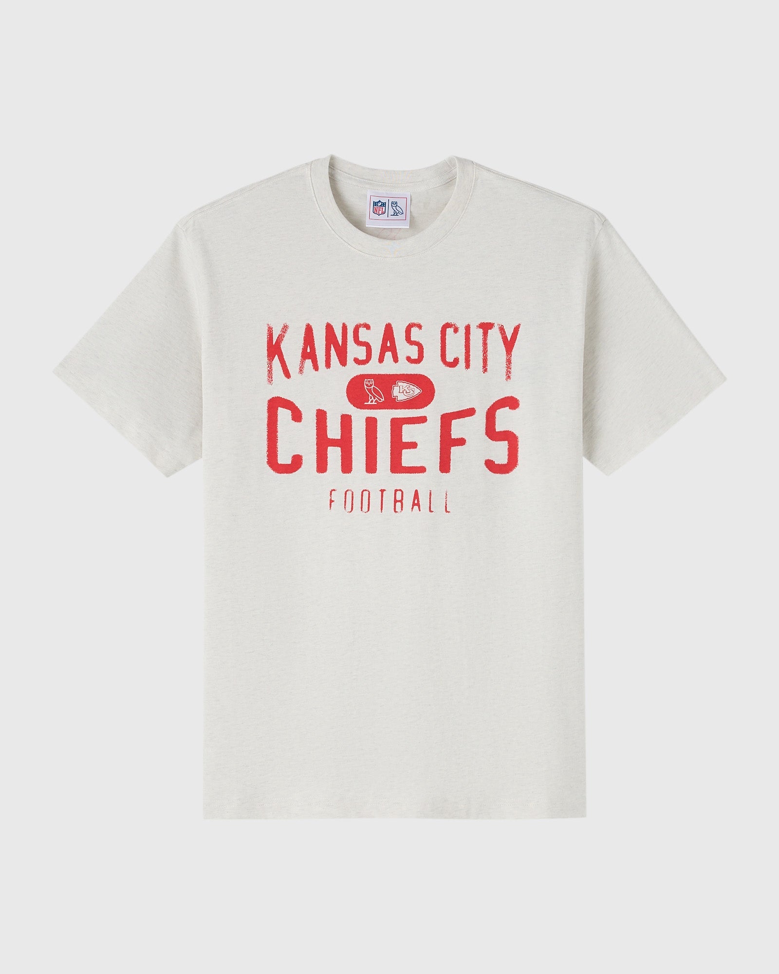 Mens | NFL Kansas City Chiefs Tee | Ash Heather Grey