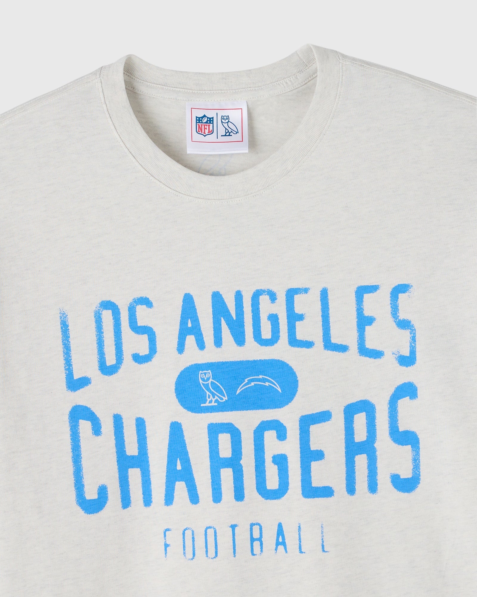Mens | NFL Los Angeles Chargers Tee | Ash Heather Grey