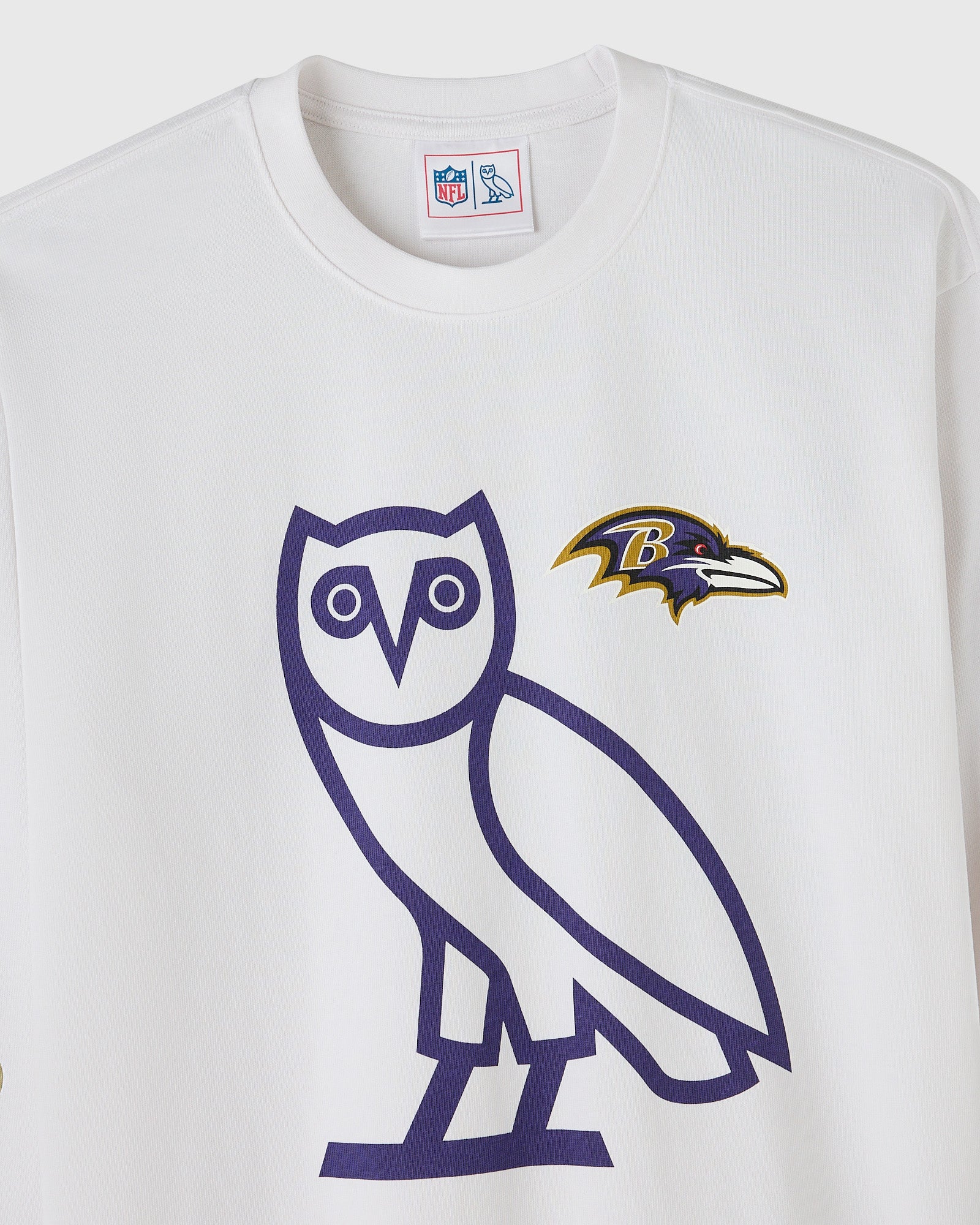 Mens | NFL Baltimore Ravens Long-Sleeve Tee | White