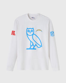 Mens | NFL Los Angeles Chargers Long-Sleeve Tee | White