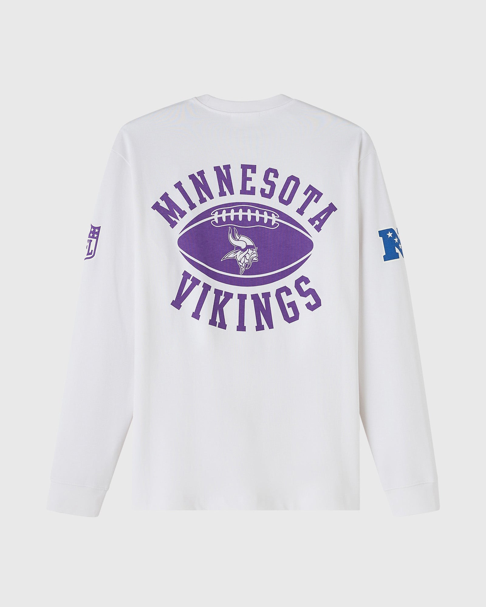 Mens | NFL Minnesota Vikings Long-Sleeve Tee | White