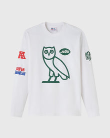 Mens | NFL New York Jets Long-Sleeve Tee | White