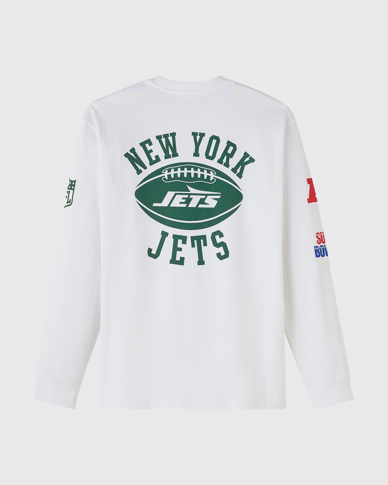 Mens | NFL New York Jets Long-Sleeve Tee | White