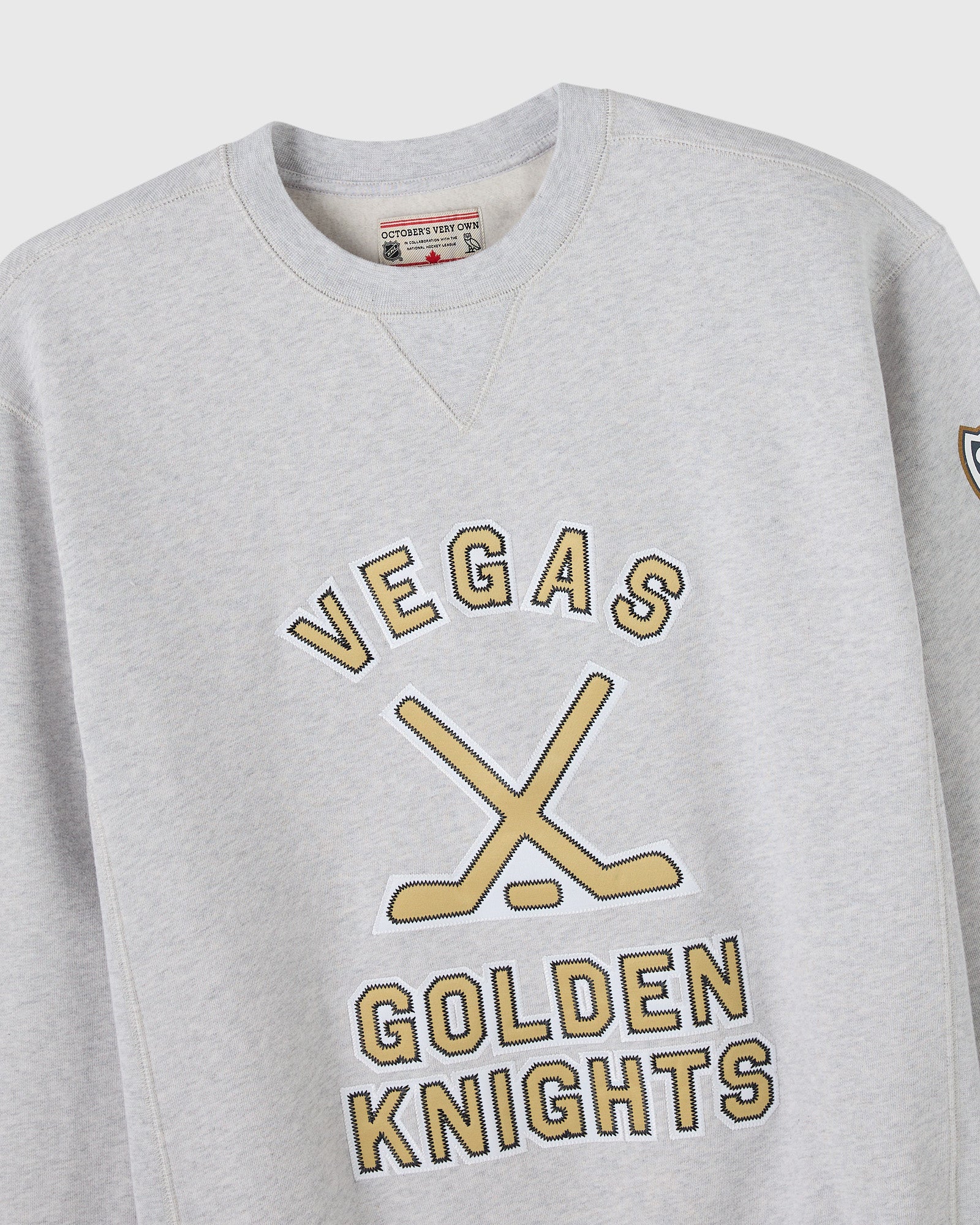 Mens | NHL Las Vegas Golden Knights Crewneck | Ash Heather