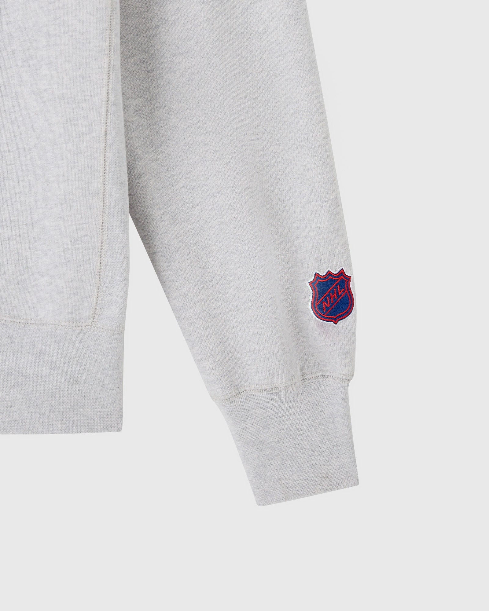 Mens | NHL New York Rangers Crewneck | Ash Heather