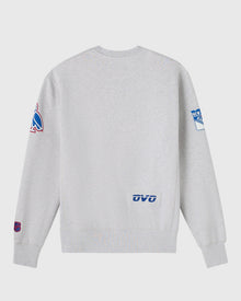 Mens | NHL New York Rangers Crewneck | Ash Heather