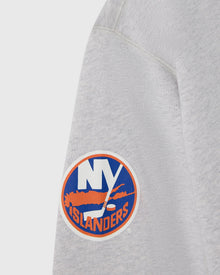 Mens | NHL New York Islanders Crewneck | Ash Heather