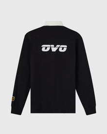 Mens | NHL Boston Bruins Rugby Polo | Black