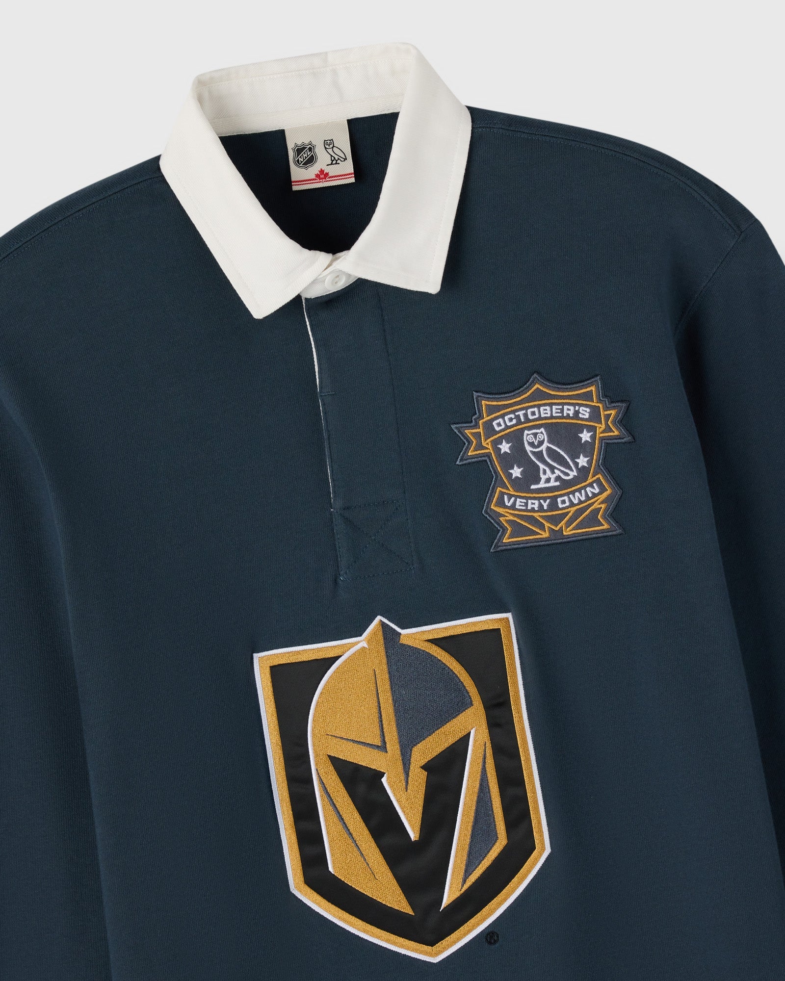 Mens | NHL Las Vegas Golden Knights Rugby Polo | Grey