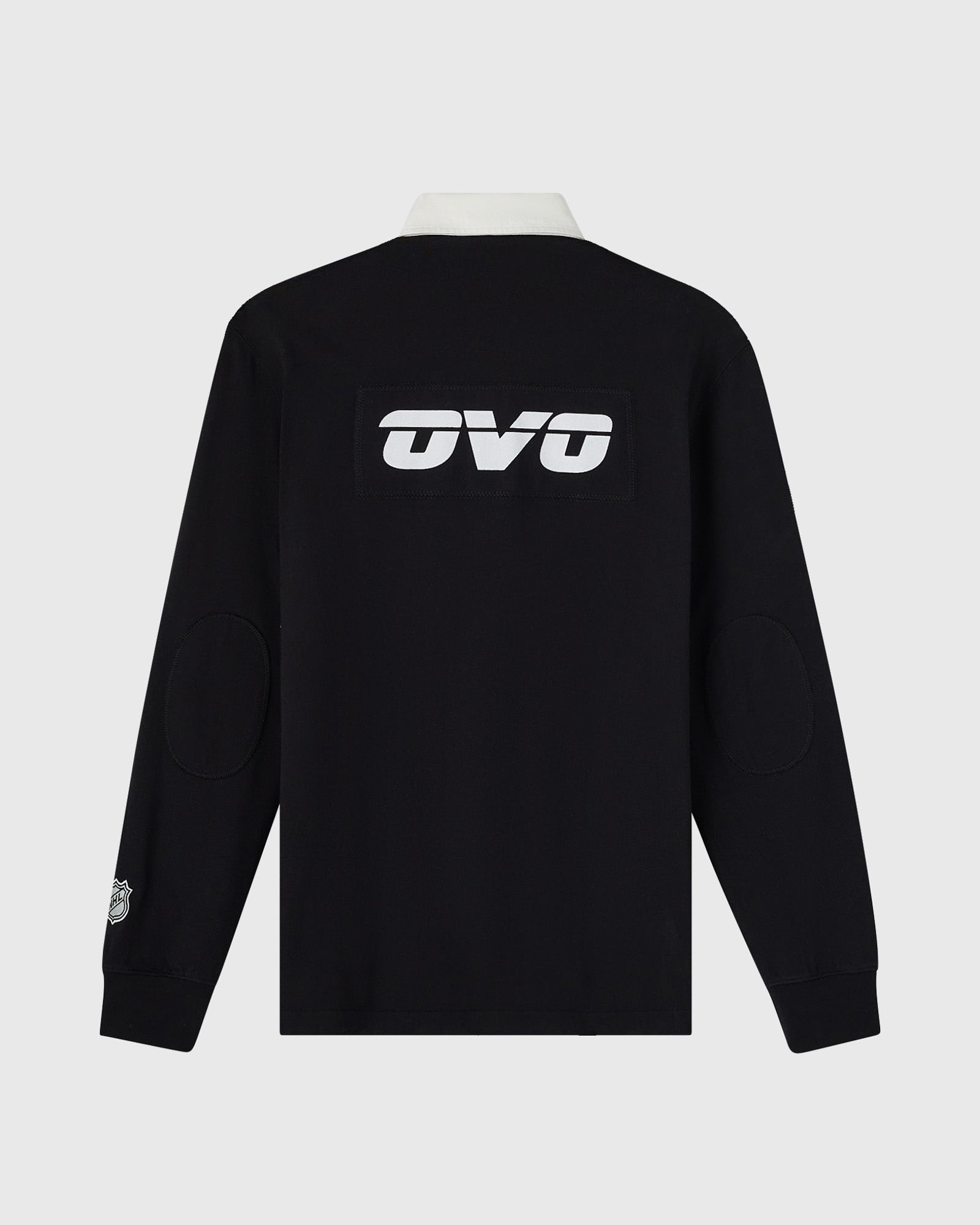 Mens | NHL Los Angeles Kings Rugby Polo | Black