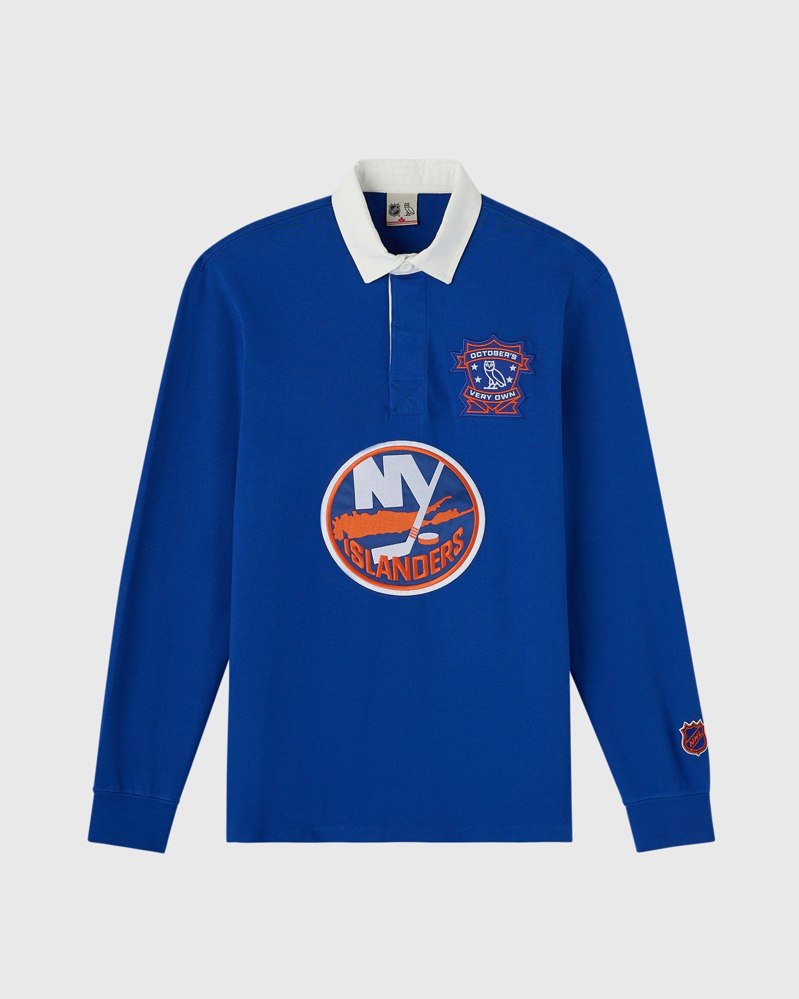 Mens | NHL New York Islanders Rugby Polo | Blue