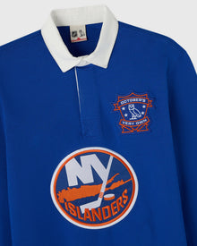 Mens | NHL New York Islanders Rugby Polo | Blue