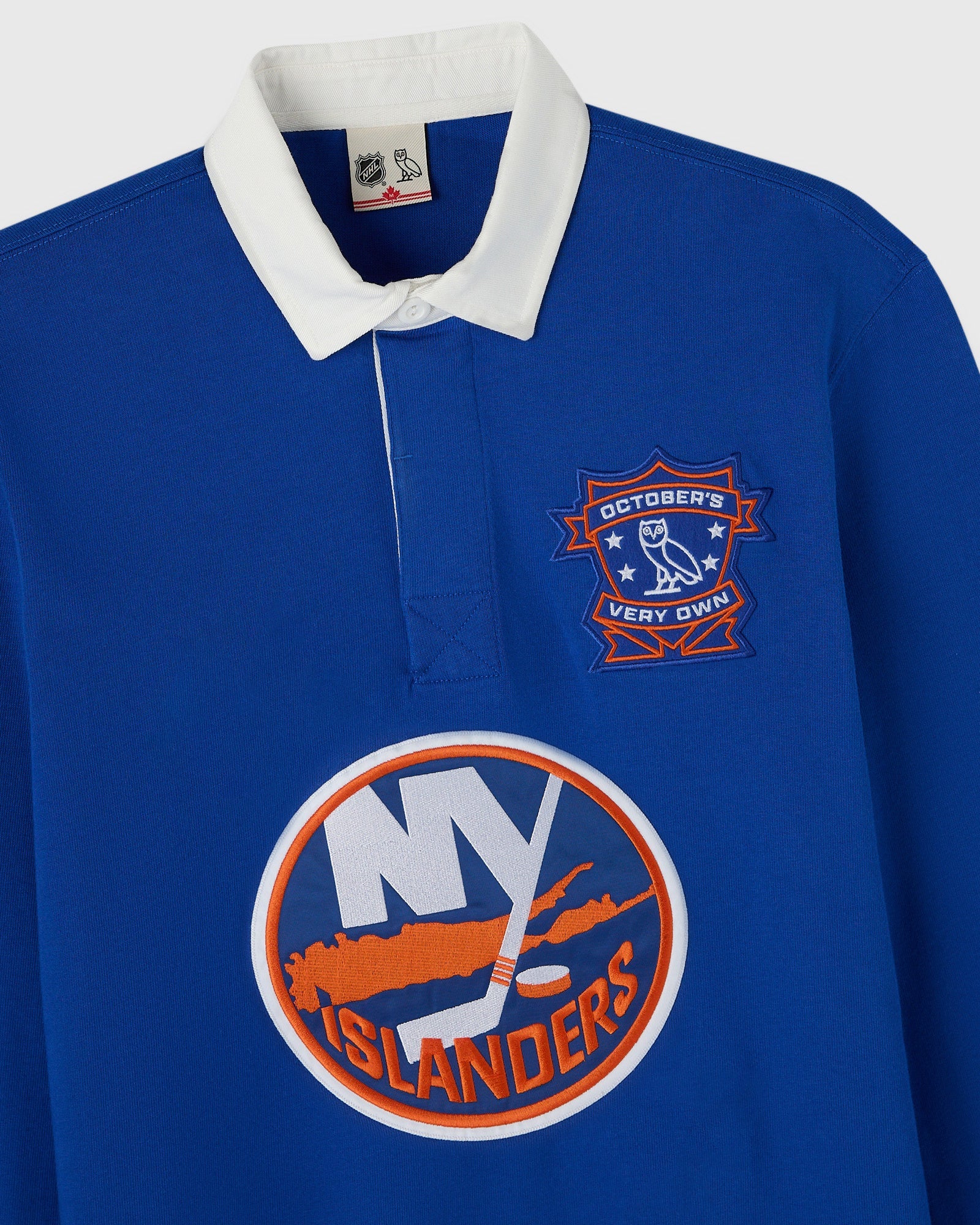 Mens | NHL New York Islanders Rugby Polo | Blue