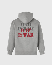 Mens | WWE Raw Is War Hoodie | Heather Grey