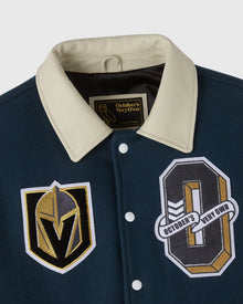 Mens | NHL Las Vegas Golden Knights Varsity Jacket | Grey