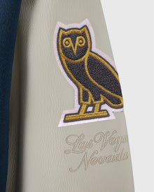 Mens | NHL Las Vegas Golden Knights Varsity Jacket | Grey