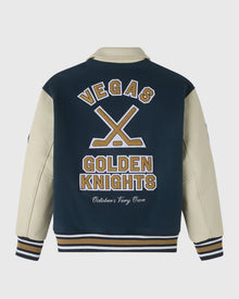 Mens | NHL Las Vegas Golden Knights Varsity Jacket | Grey