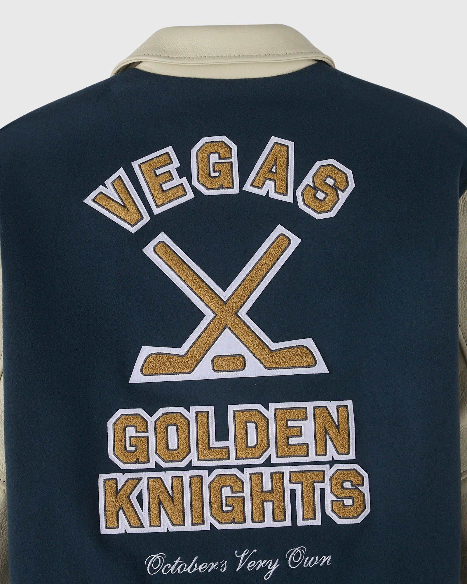 Mens | NHL Las Vegas Golden Knights Varsity Jacket | Grey