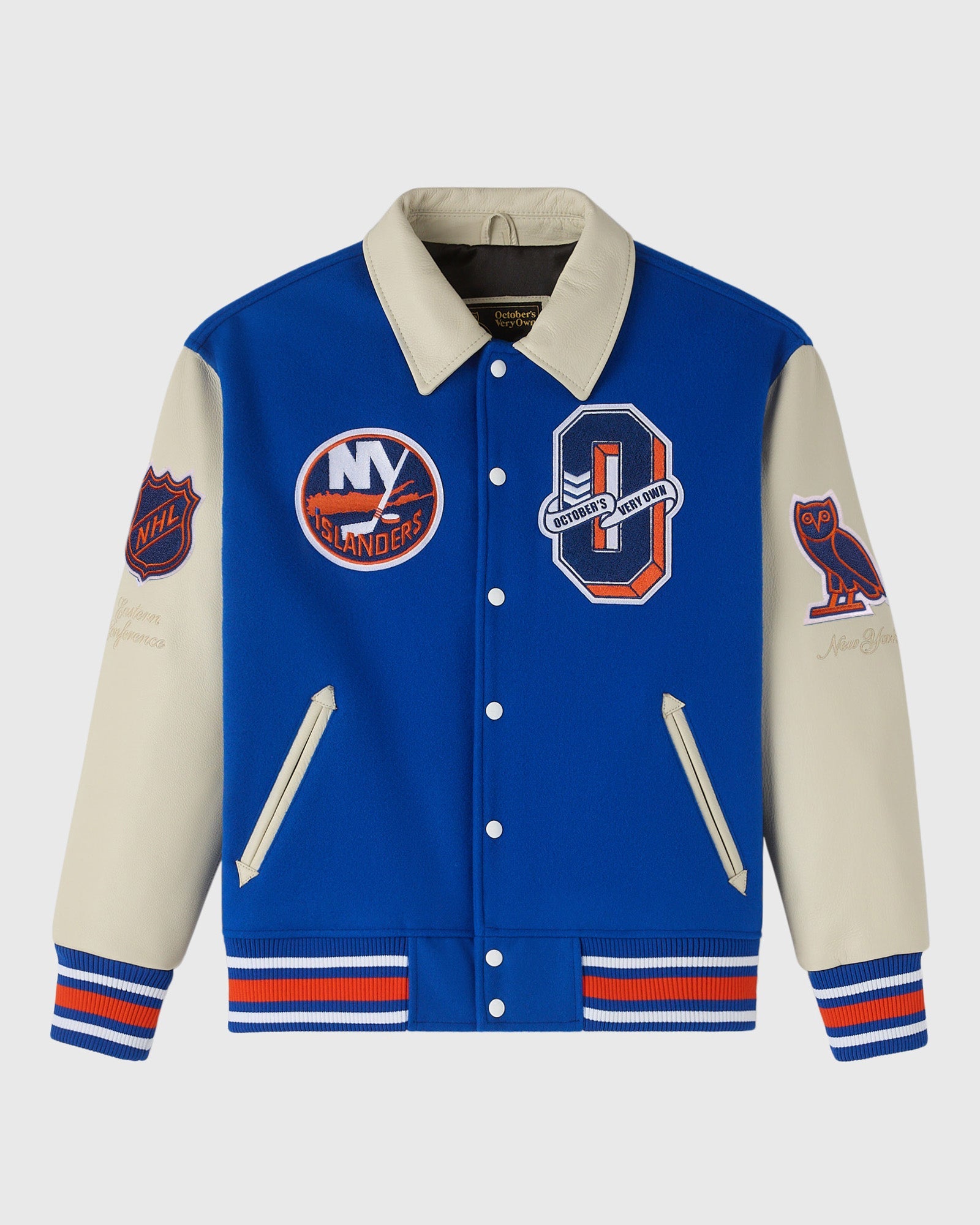 Mens | NHL New York Islanders Varsity Jacket | Blue