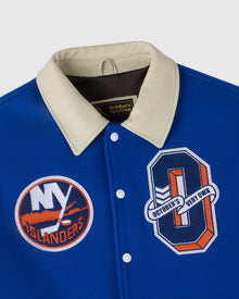 Mens | NHL New York Islanders Varsity Jacket | Blue