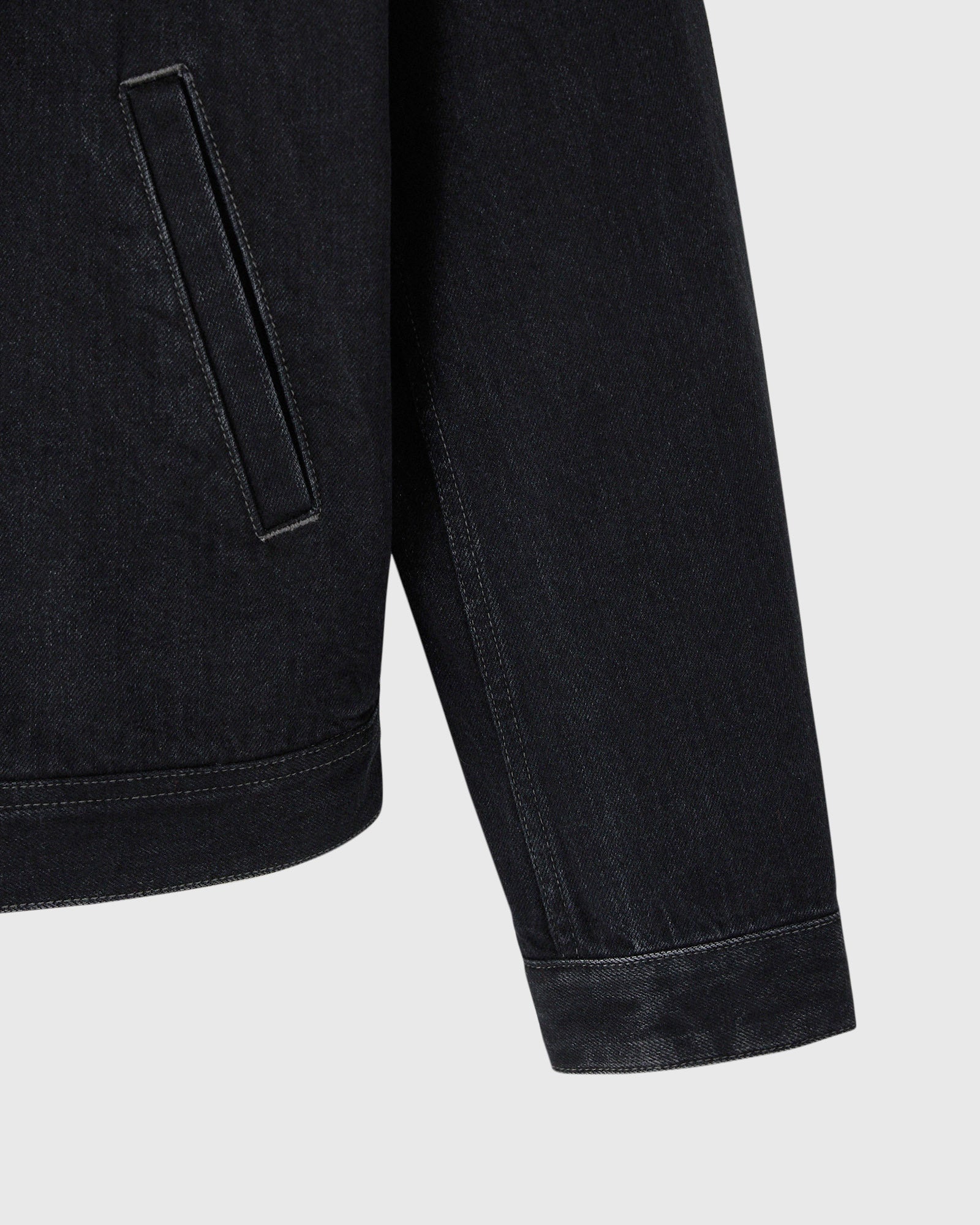 Mens | Friday The 13Th Denim Slasher Jacket | Black Rigid