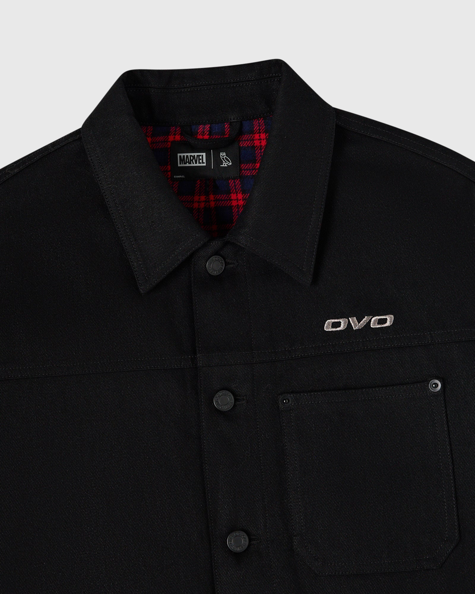 Marvel Weapon X Denim Trucker Jacket - Black Rigid